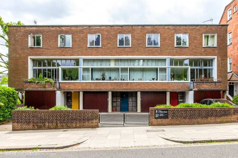 1-3 Willow Road ● Hampstead, London, UK ● Erno Goldfinger ● 1937-1939