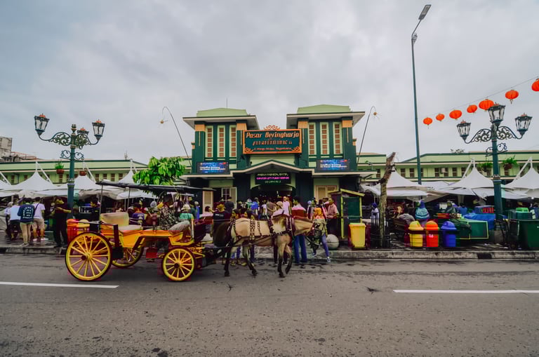 Traditional Market at Yogyakarta