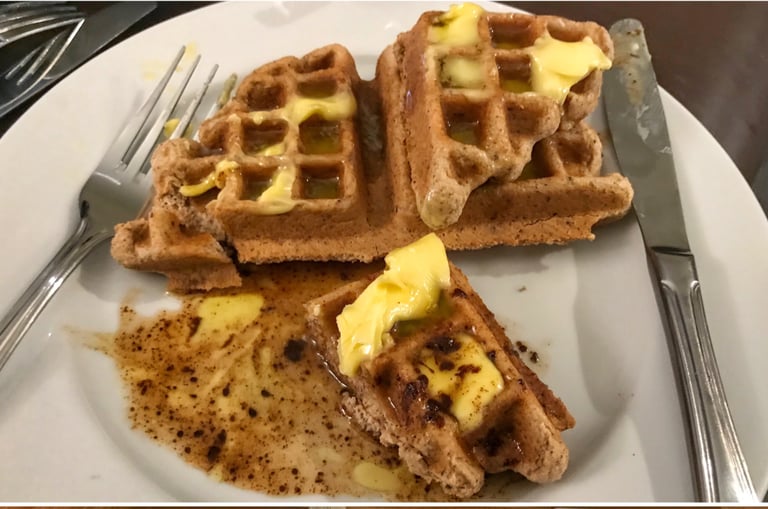 keto almond flour waffle recipe