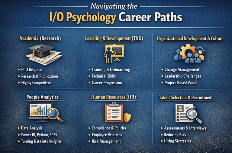 I/O Psychology Career Paths