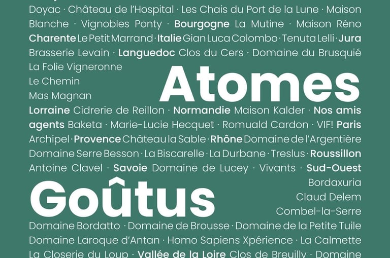 Atelier Soubiran - Atomes Goûtus