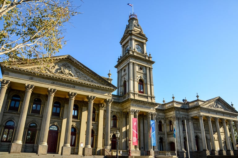 The Town Hall of Fitzroy, Melbourne