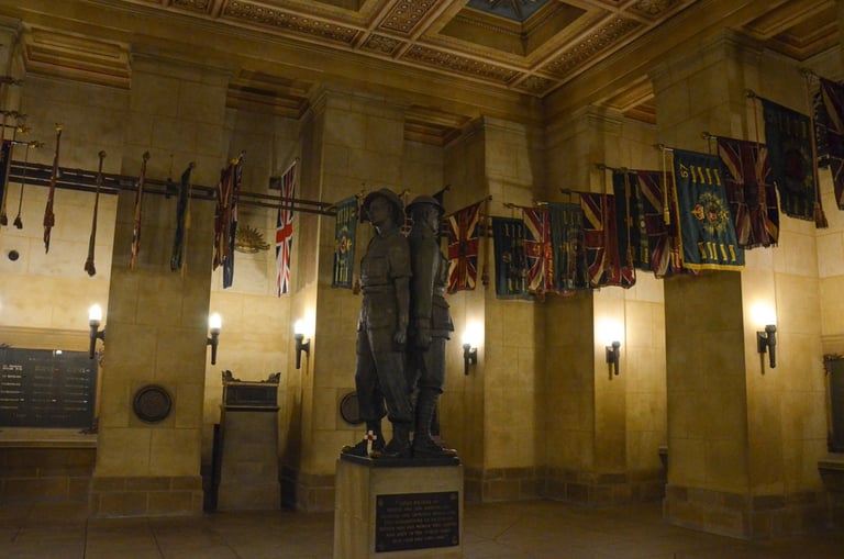 The Crypt in the Shrine of Remembrance, Melbourne