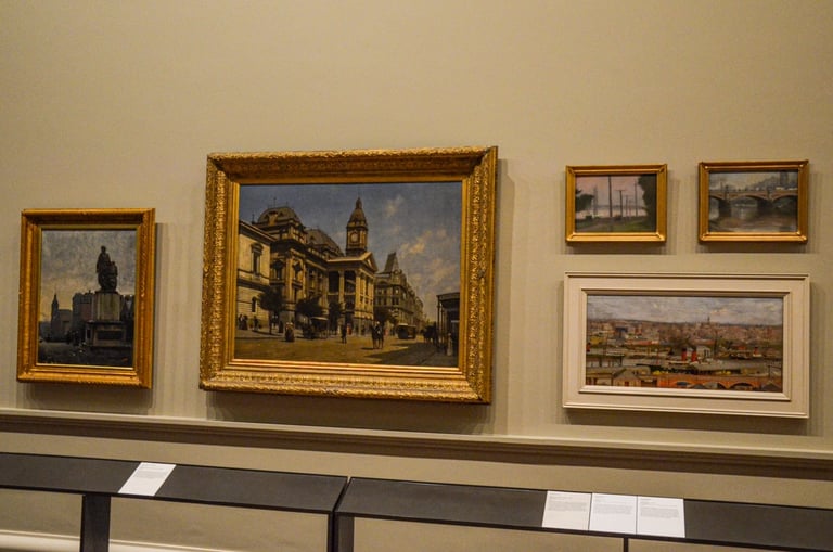 Cowen Gallery in the State Library Victoria in Melbourne