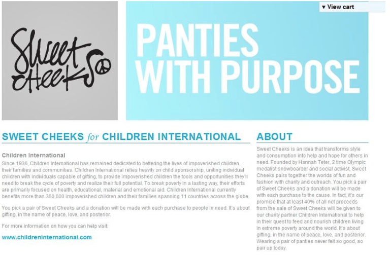 Panties with purpose 