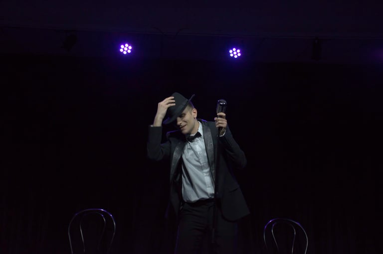 Cantando con estilo crooner