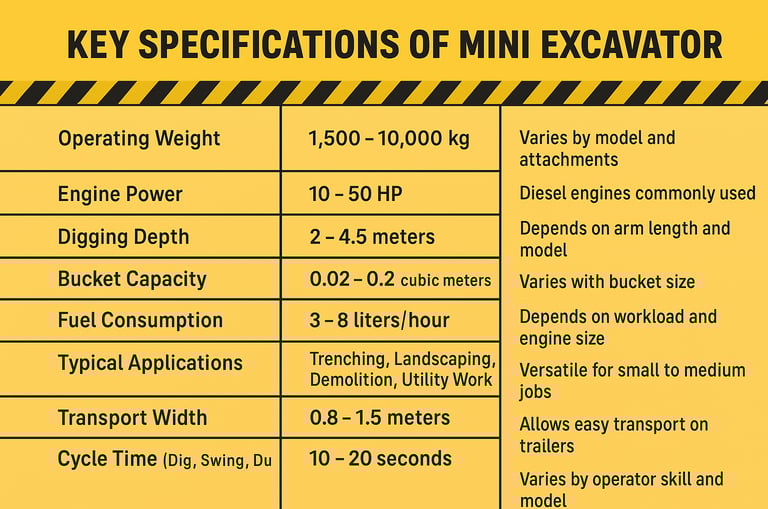 Terror X Mini Excavator