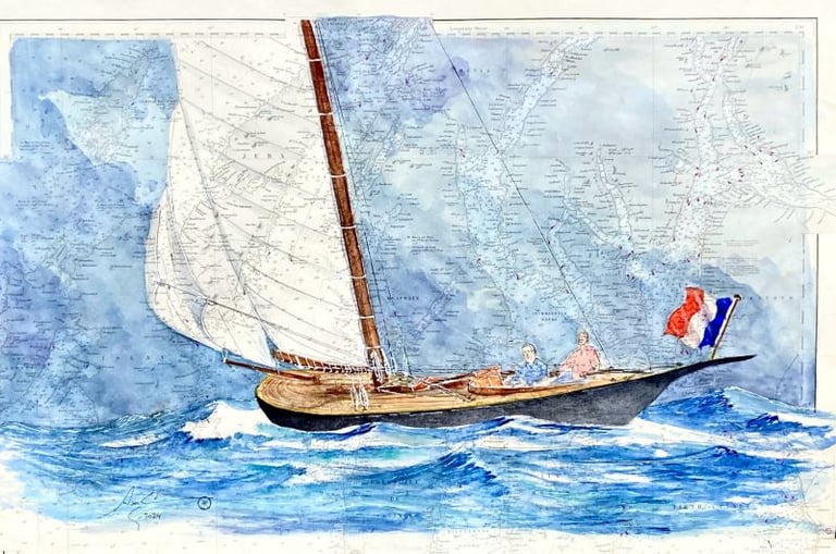 Aquarelle Axel Pivet
