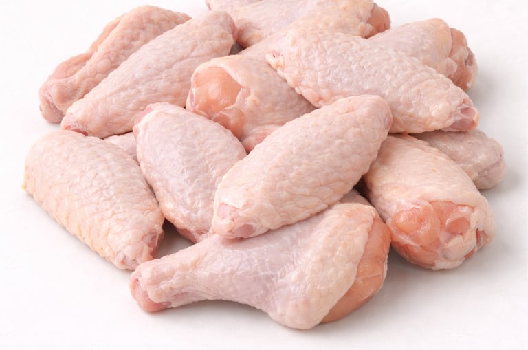 Frozen chicken wings halal bulk supply