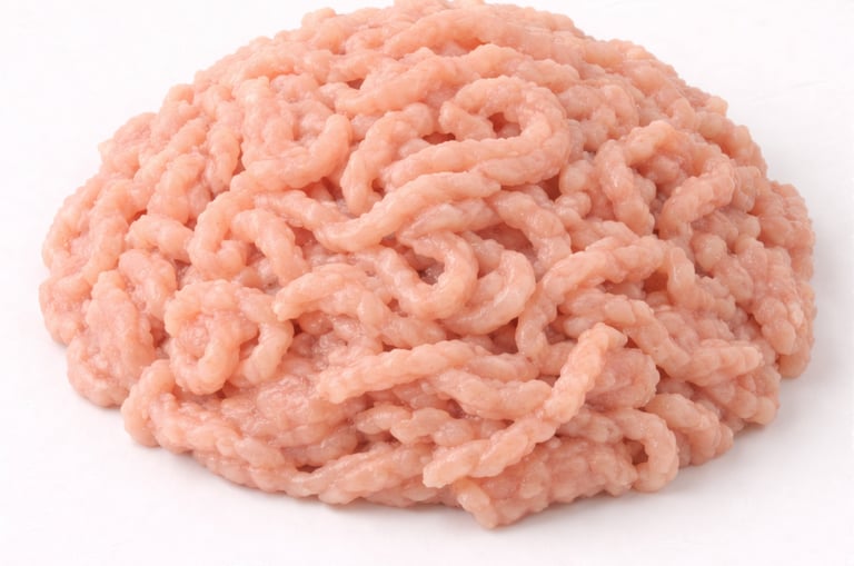Fresh chicken mince halal processed export supply