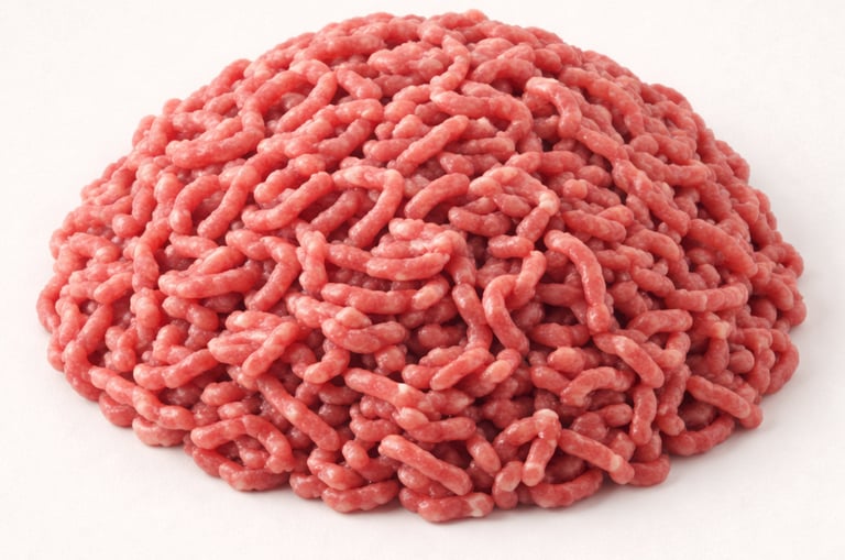 Fresh halal mutton mince for export