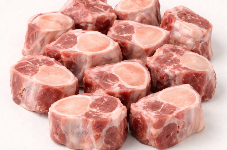 Chopped mutton liver pieces export quality