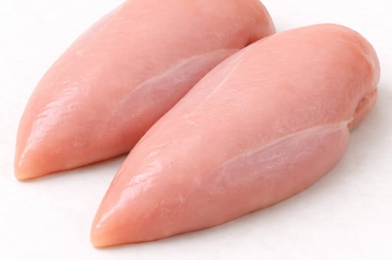 Boneless chicken breast halal export quality