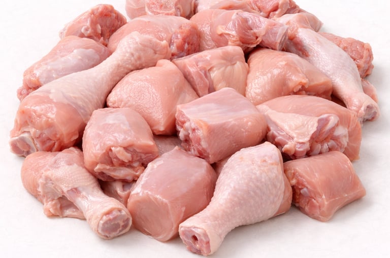 Fresh chicken curry cut halal bulk export