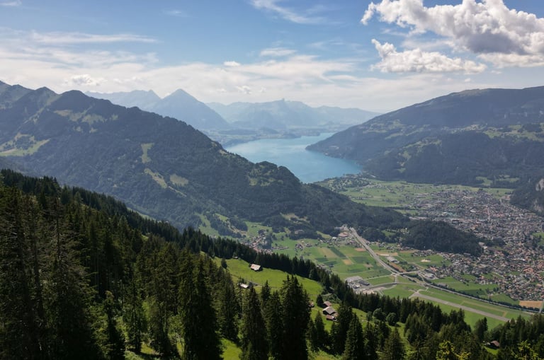 View on Interlakern from Breitlauenen