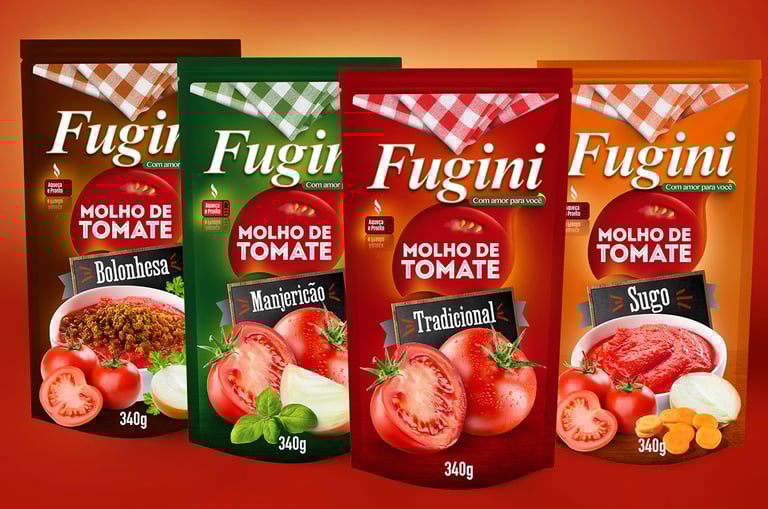 Tomato Sauce Packaging Design DESIGN EMBALAGEM MOLHO DE TOMATE