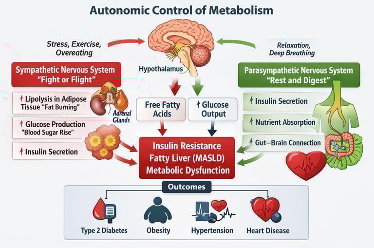 Autonomic Nervous System & Vagus Nerve: Hidden Drivers of Metabolism