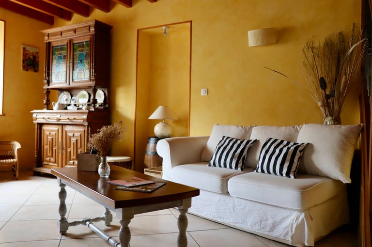 Gîte de Lamartinerye - Coin Salon