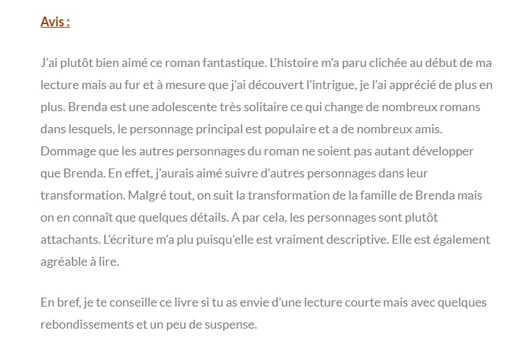 chronique livre en toute transparence miss and co