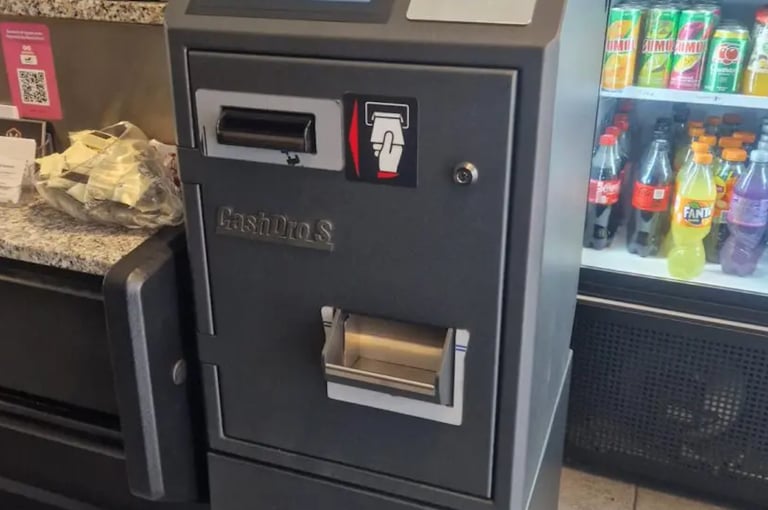 a machine that is sitting on a counter