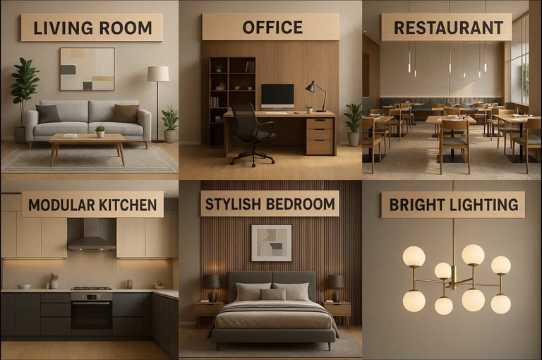 services of interior designing