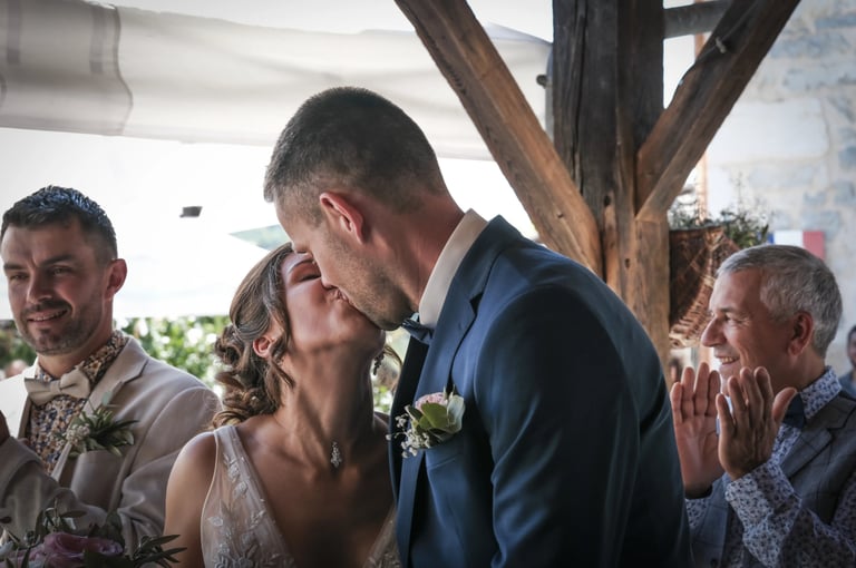 mariage Eva et Vincent - cérémonie mairie