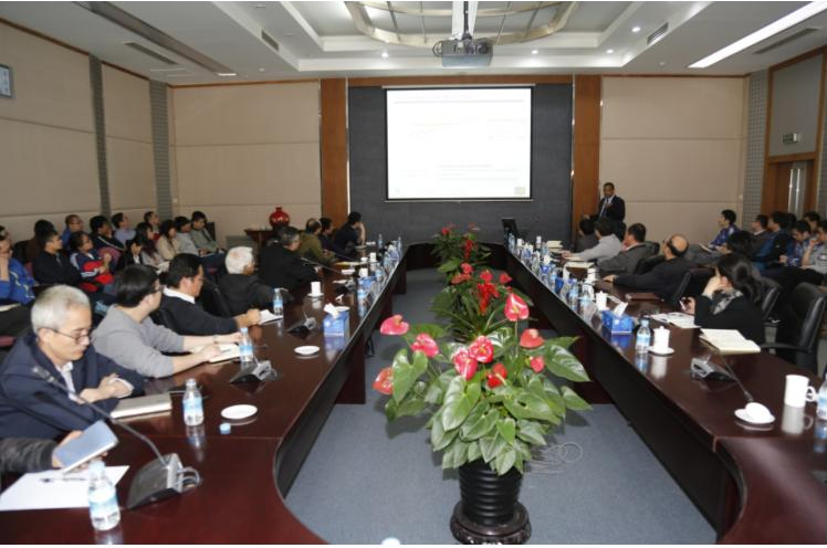 This is a training session on semiconductors by Patrick Cyril Fernandezin China