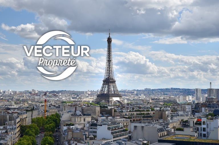 Logo de Vecteur Propreté, entreprise de nettoyage immeuble à Paris