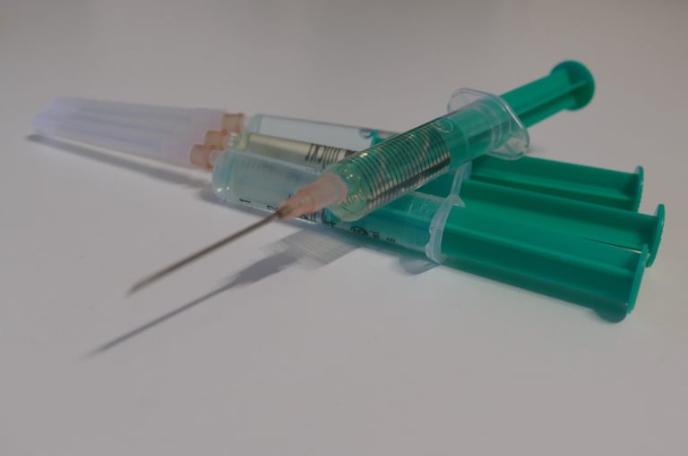 Bild von Impfspritzen wegen Corona