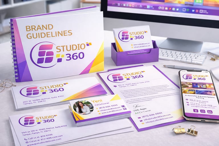 branding tampa brand identity kit