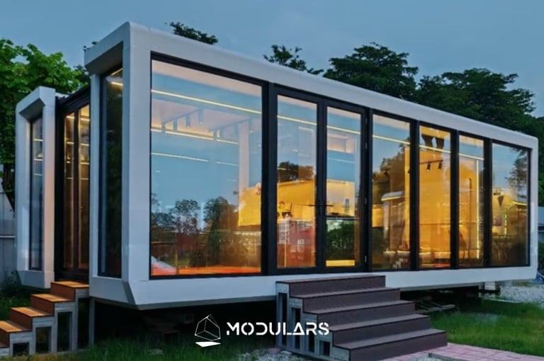 Vivienda modular expandible casa modular prefabricada Modulo prefabricado Modulars España ME3