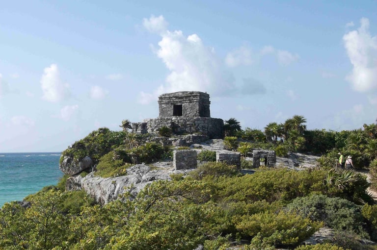 mexico tulum archeological site