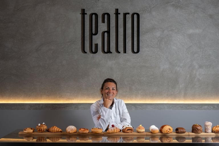 Giorgia Proia pastry chef della pasticceria Casa Manfredi a Roma