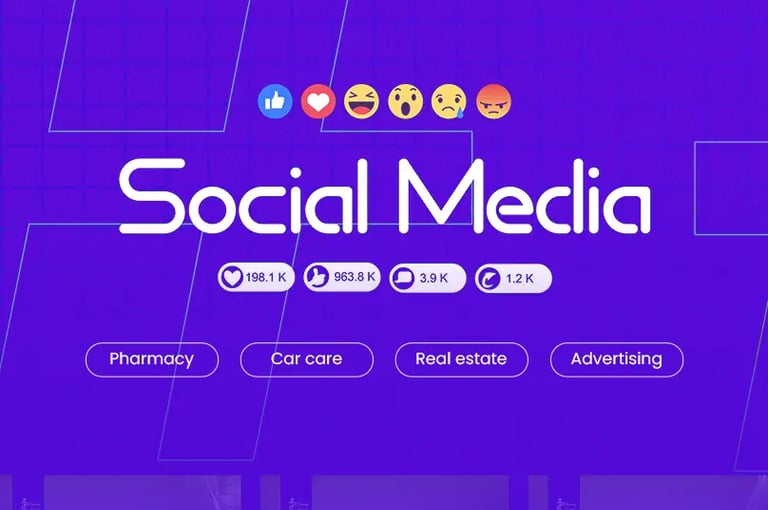 Multi-industry social media design collection by iBBo Studio