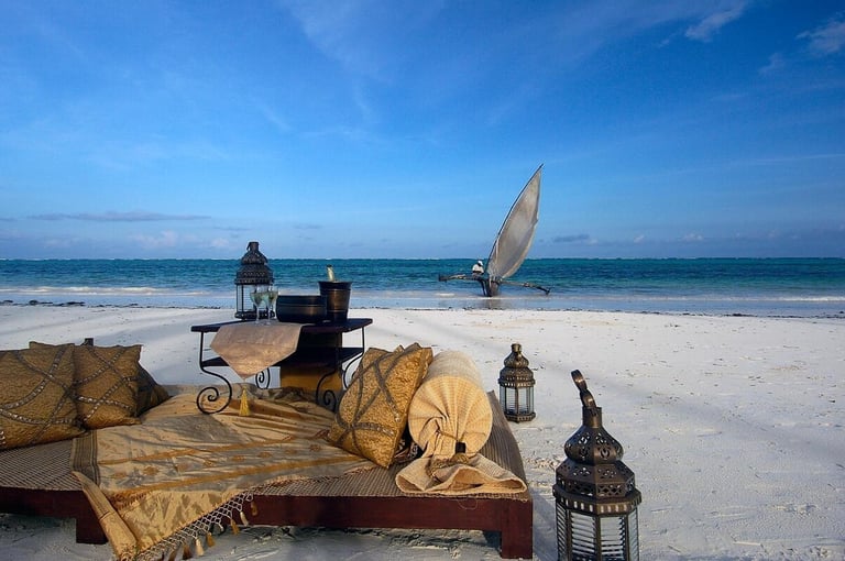 The Palms Zanzibar-Private beach (courtesy of Expedia)
