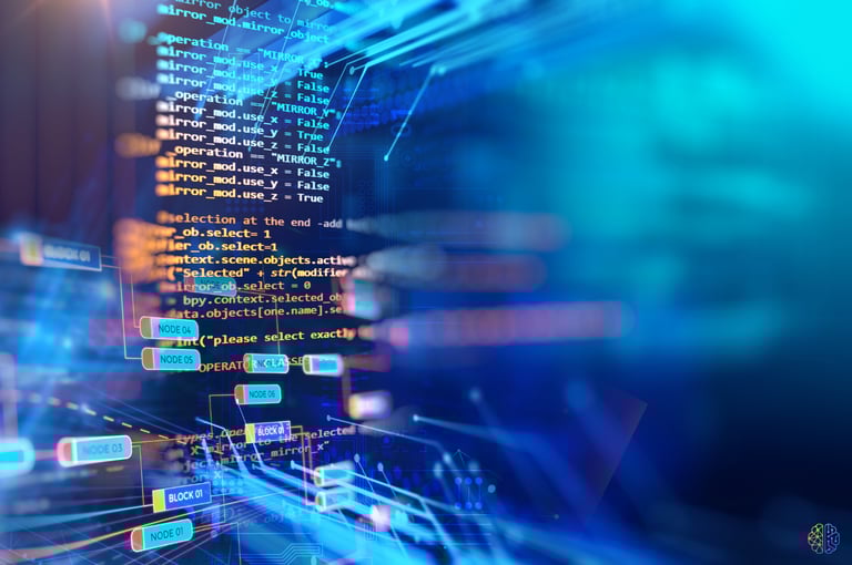 Curso de Criação de Apps: Imagem de um código fonte aleatório