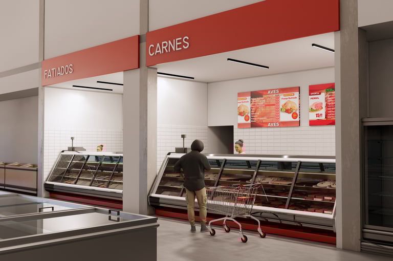 arquitetura para atacarejo