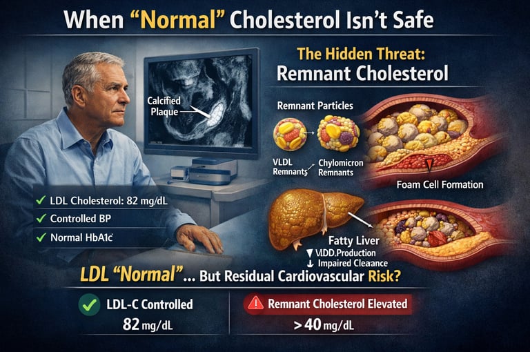 Remnant Cholesterol in Insulin Resistance and Type 2 Diabetes: The Hidden Driver of Cardiovascular R