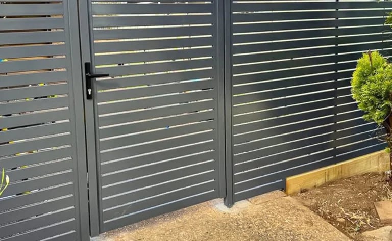 Bi-Folding Gate