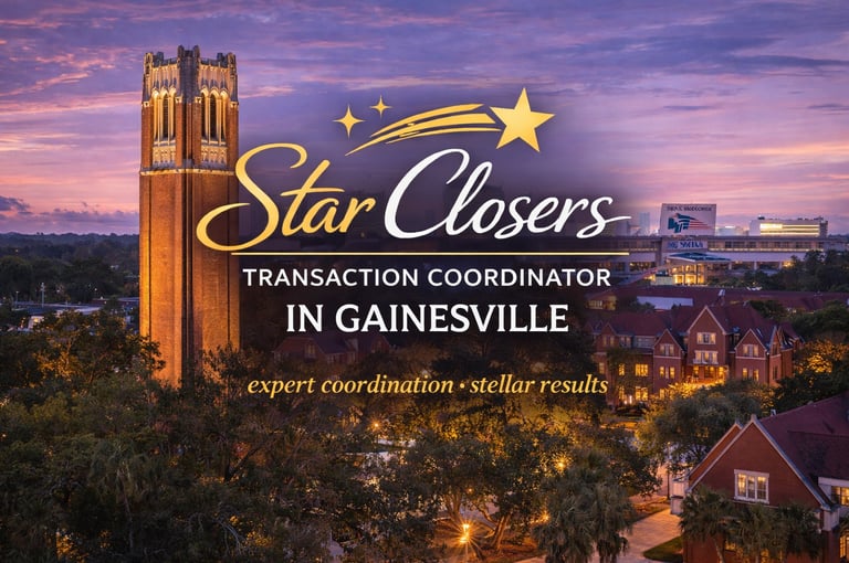 Star Closers dusk over Gainesville