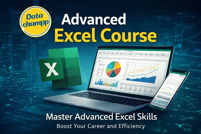 Advance Excel Course by Datachampp Online