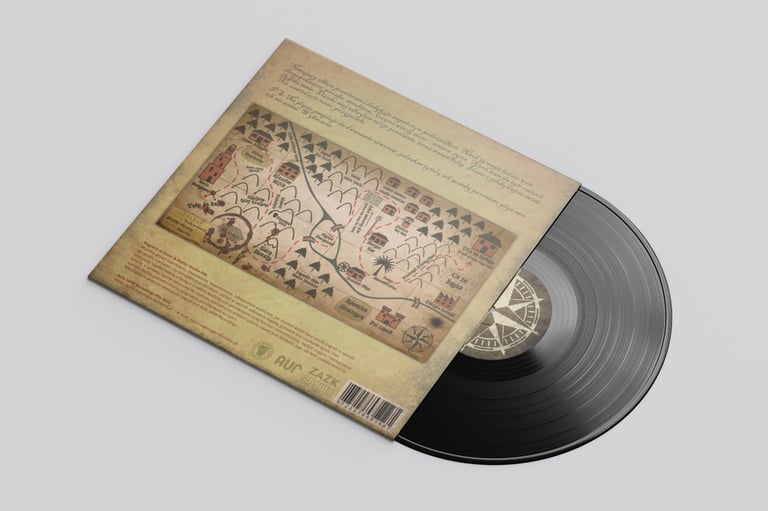 Paniczyl vinyl album back cover