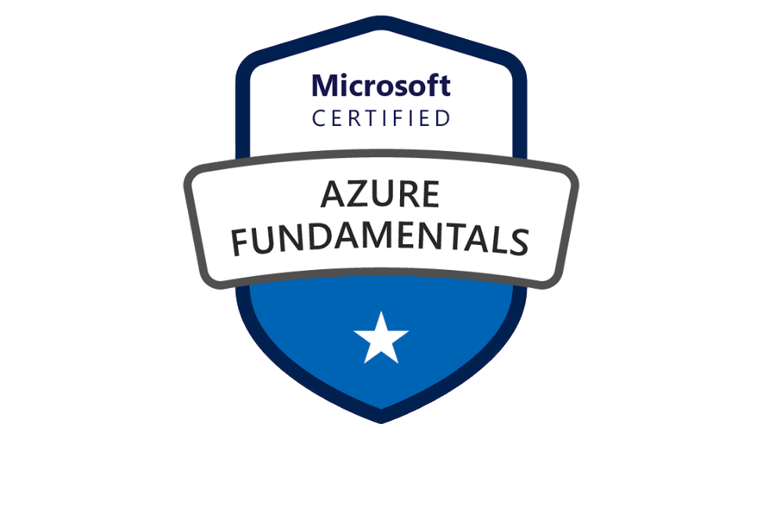 AZ-900 Azure fundamental certification badge