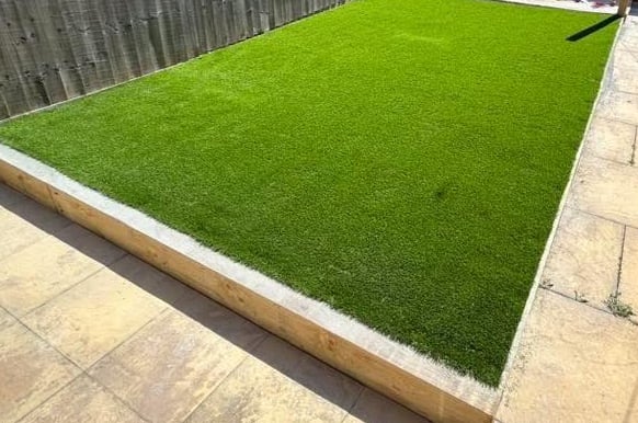 artifical grass installed by B R Building and Landscapes in kempsey