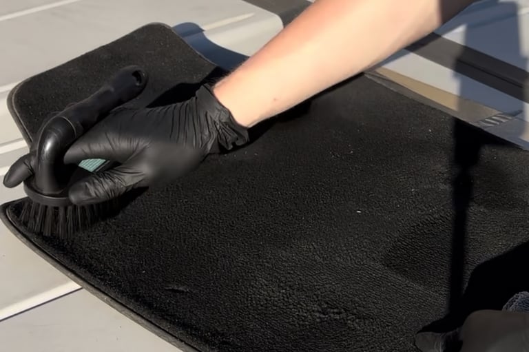 nettoyage de tapis de voiture