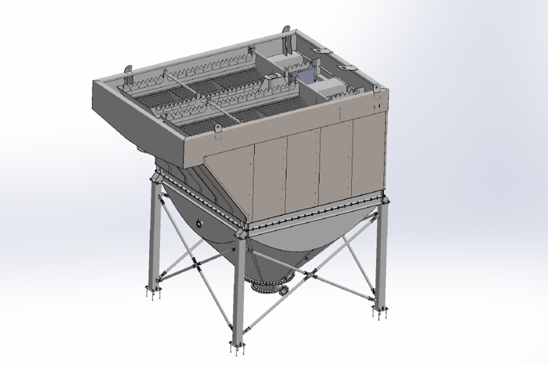 3D Model of Water Clarifier