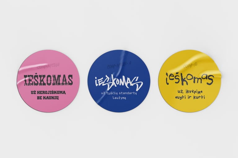 Alytaus miesto teatras. Renginio vizualinis identitetas