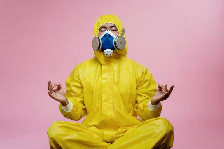 Man in ppe