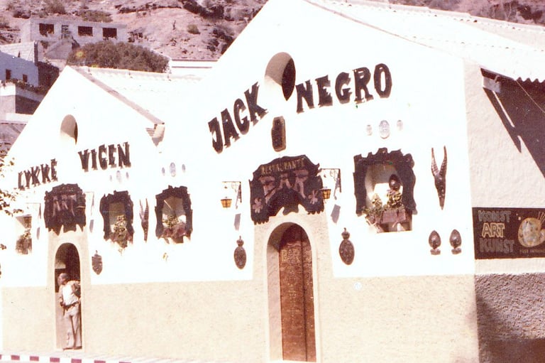 restaurante jack el negro, mogan playa 