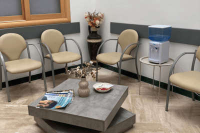 Sala de espera de centro de psicología en Mairena del Alcor